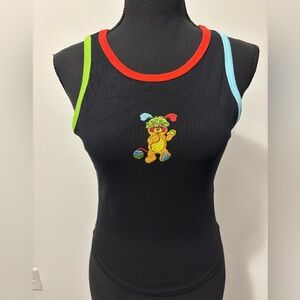 NWOT Dolls Kill x Popples Ribbed Tank Top